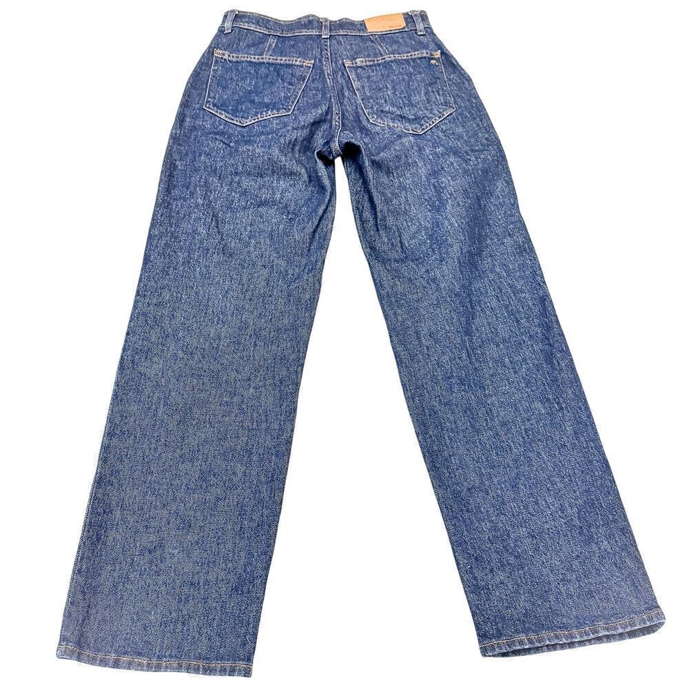 Madewell The Perfect Vintage Straight Jean Dark Wash Denim Size 26 MINT - Picture 3 of 10